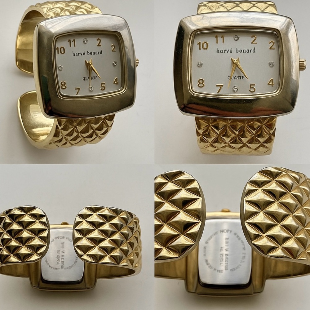 Harve Benard Gold and Silver Women's Watch
